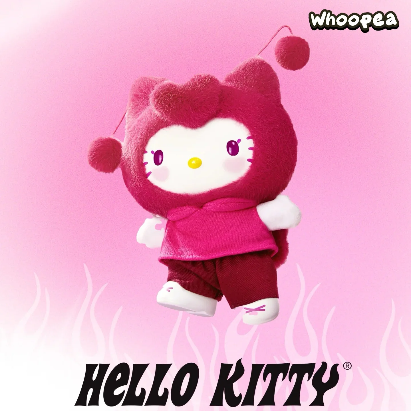 HELL0 KITTY Pop Star Series Plush Pendant, Blind Box - Image 3