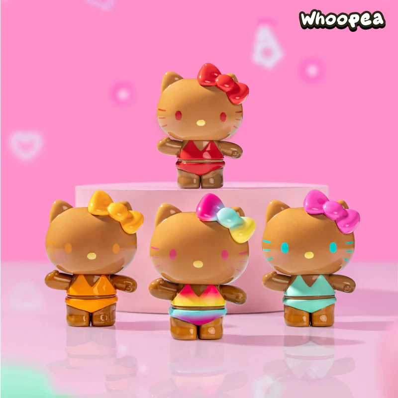 Hello-Kitty Summer Rainbow Candy Series Mini Beans Figures, Blind Bag - Image 3