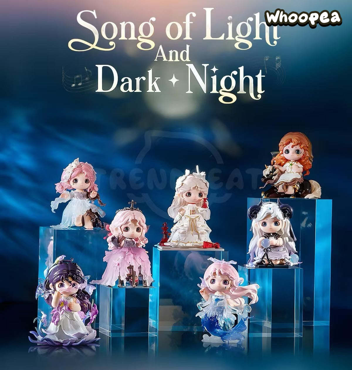 Joy Song of Light And Dark Night Series PVC Figures, Blind Box - Image 2