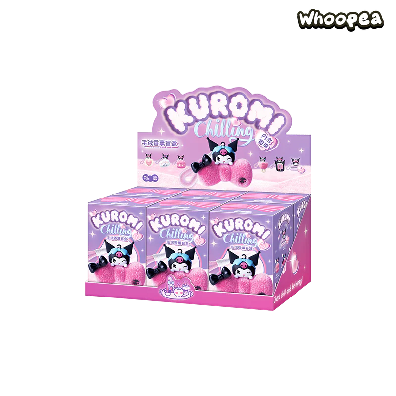 Kuromi Chilling Time Plush Aromatherapy Series Dolls, Blind Box - Image 7