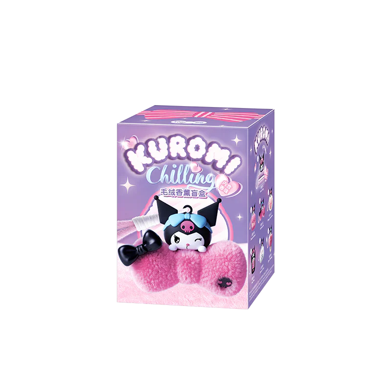 Kuromi Chilling Time Plush Aromatherapy Series Dolls, Blind Box - Image 8