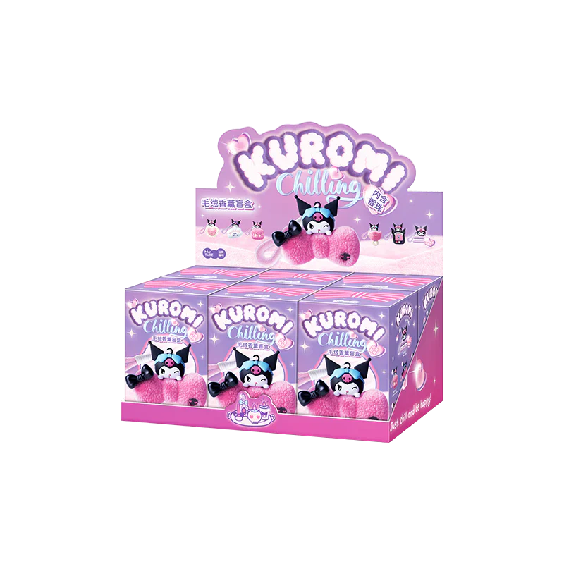 Kuromi Chilling Time Plush Aromatherapy Series Dolls, Blind Box - Image 9