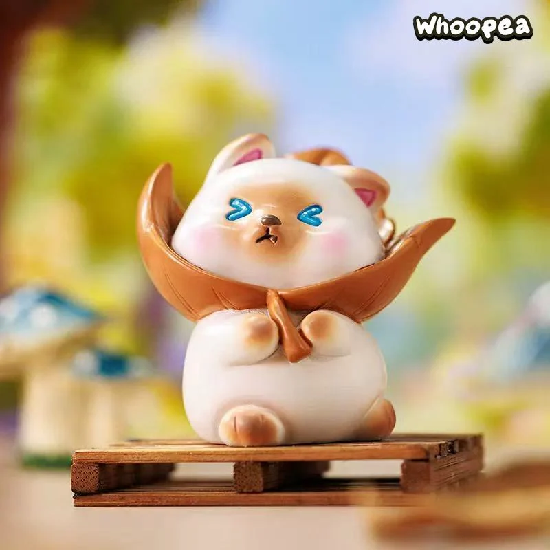 Leaf Picking Meow Journal Series Figure Blind Box - Image 3