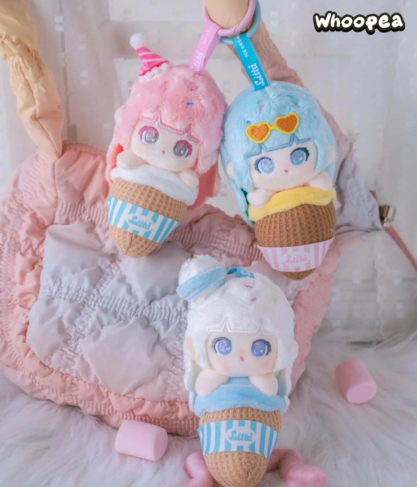 Liita Rainbow Cone Series Plush Keychain Dolls, Blind Box - Image 10