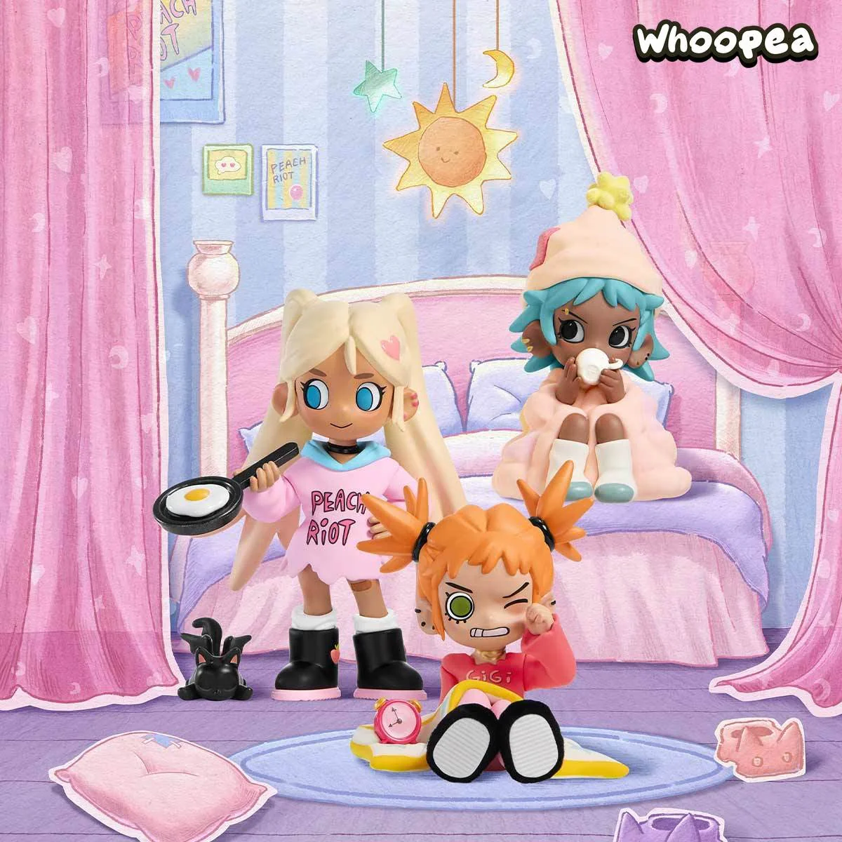 Lil Peach Riot Sleepover Series Figures, Blind Box - Image 5