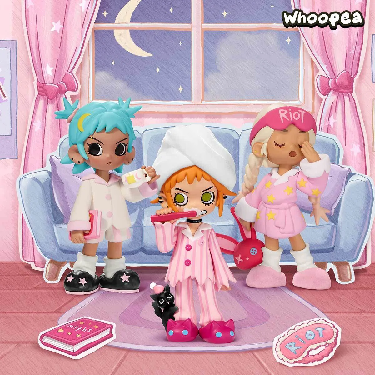Lil Peach Riot Sleepover Series Figures, Blind Box - Image 6