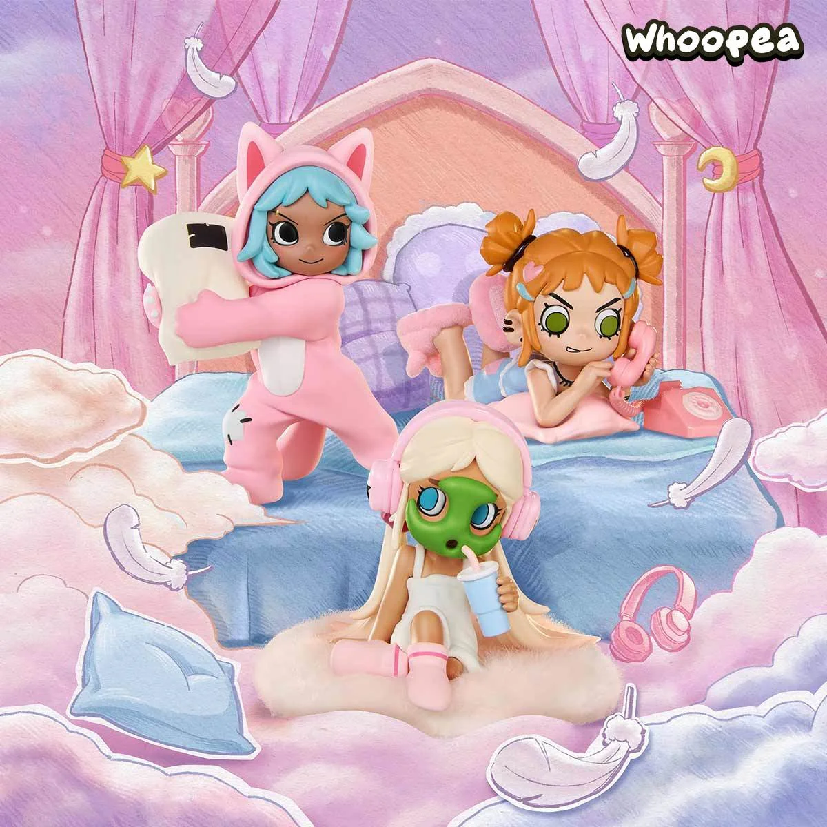 Lil Peach Riot Sleepover Series Figures, Blind Box - Image 7