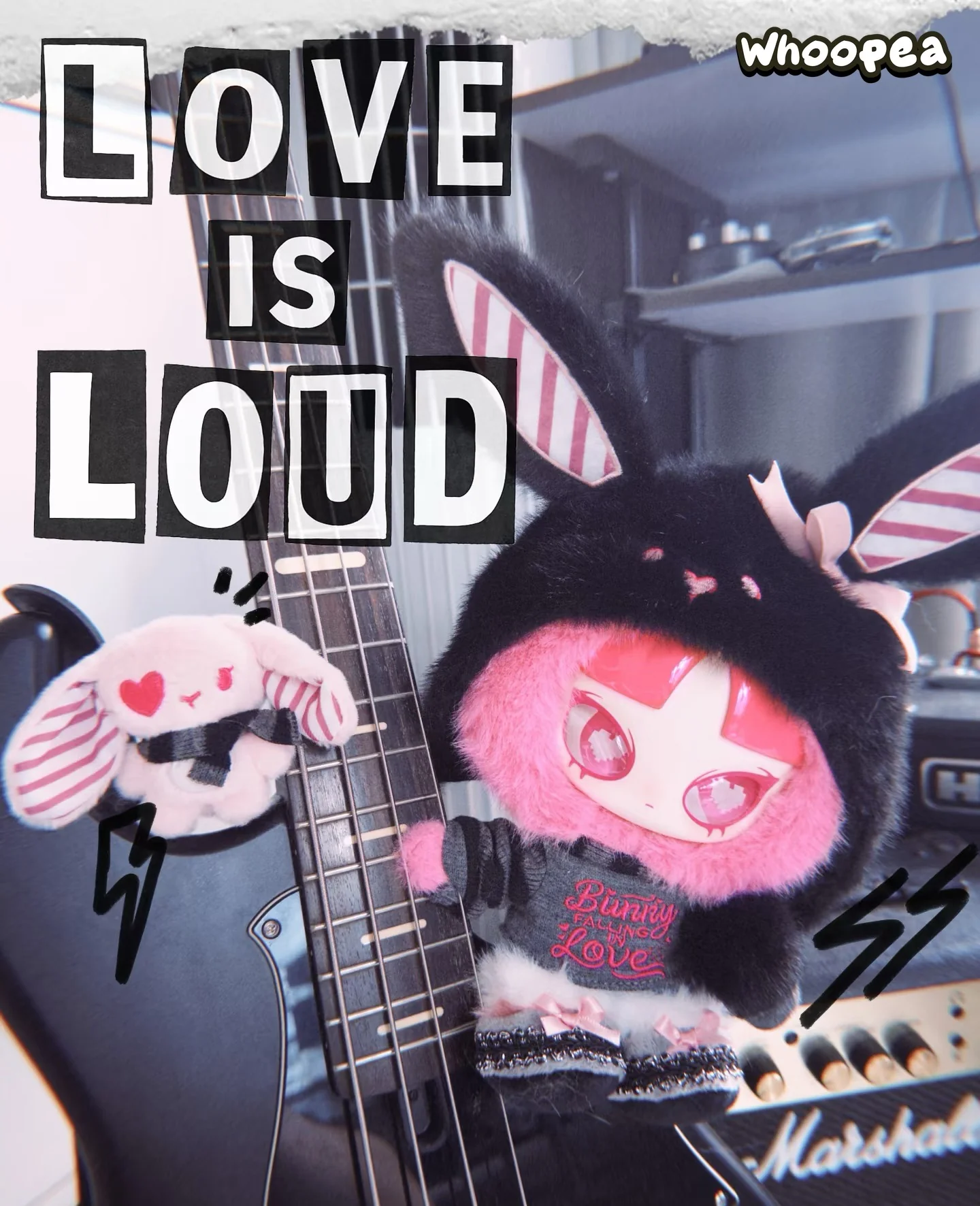 Limited INN'S 520 Bunny Falling in LOVE Plush Dolls - Image 6