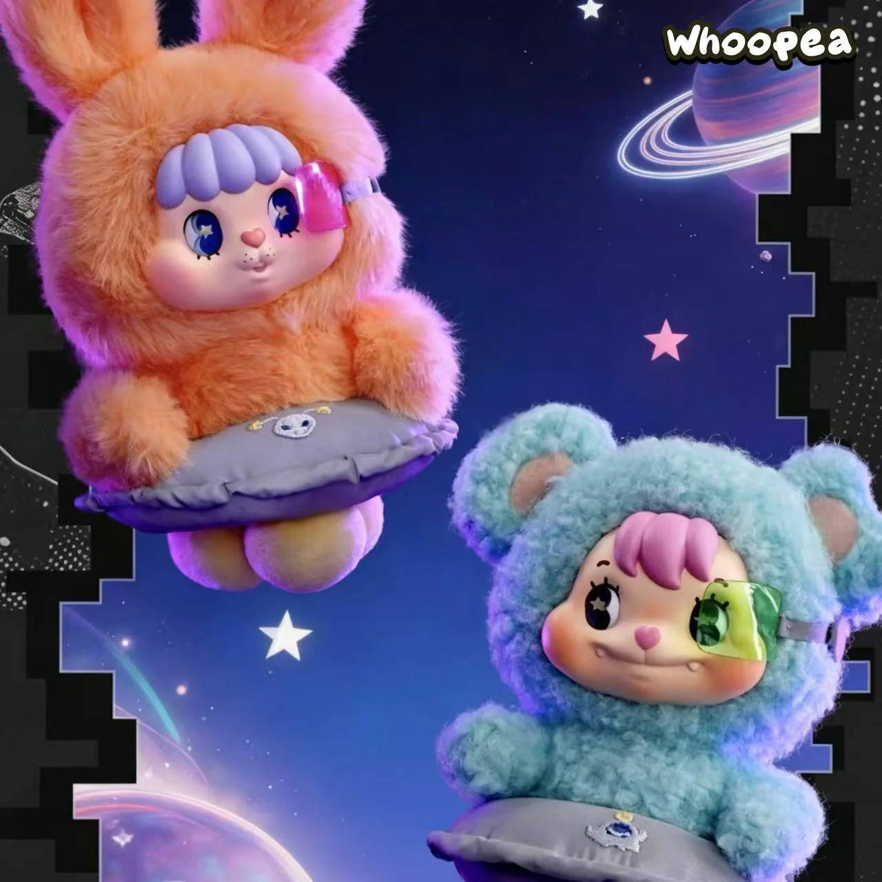Little Buns 20th Century Space Fantasy Series Plush Pendant Blind Box - Image 4