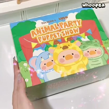 LuLu The Piggy Animal Party-Puppet Show Series Plush Pendant Blind Box - Image 10