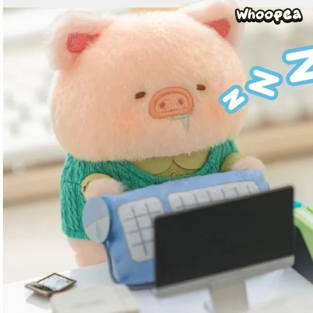 LuLu the Piggy My Workplace Partners Series Plush Pendant Blind Box - Image 7