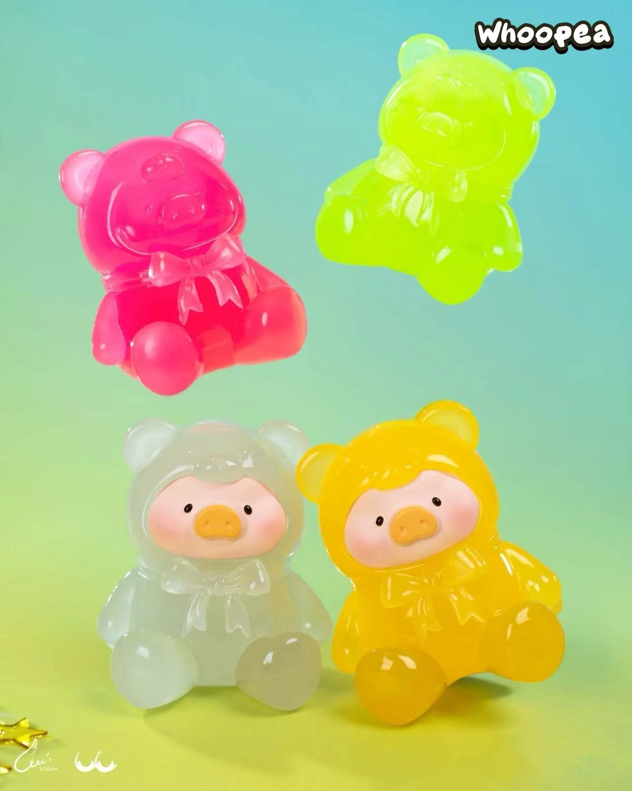 LuLu The Piggy Teddy Mini Cute Beans Series Blind Bag - Image 8