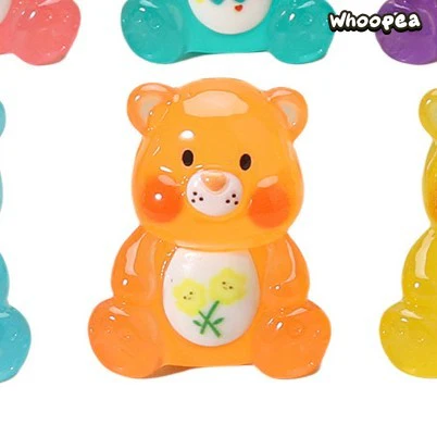 Luminous Care Bear Collection, Mini Figures, 8 colors - Image 11