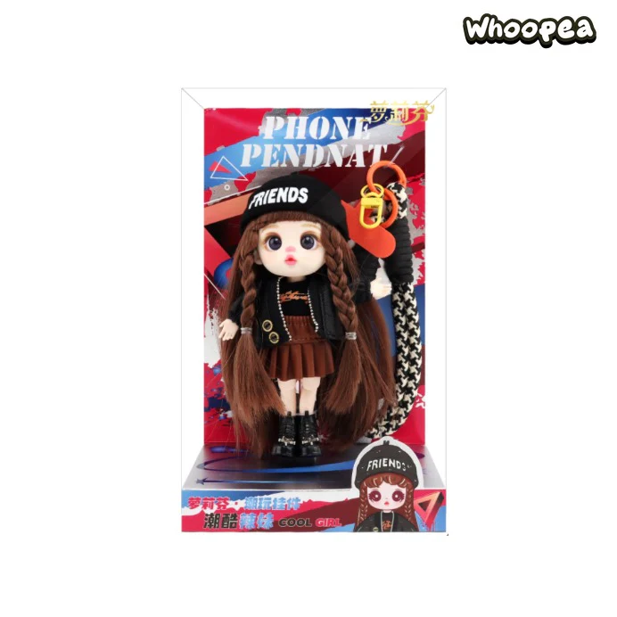 LUOLIFEN DOLL Sweet Girl Plush Phone Pendant Collection - Image 17