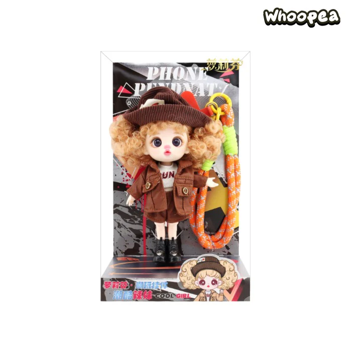 LUOLIFEN DOLL Sweet Girl Plush Phone Pendant Collection - Image 18