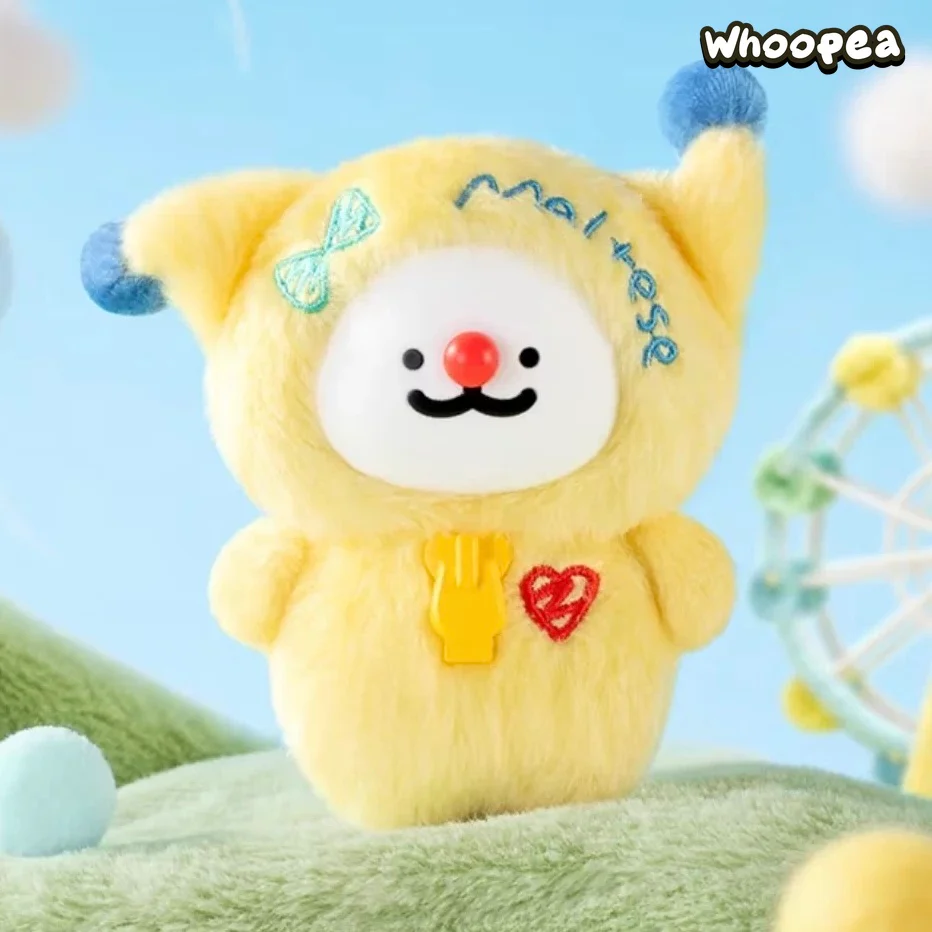Maltese My Best Buddies Series Vinyl Plush Pendant Charm Blind Box - Image 4