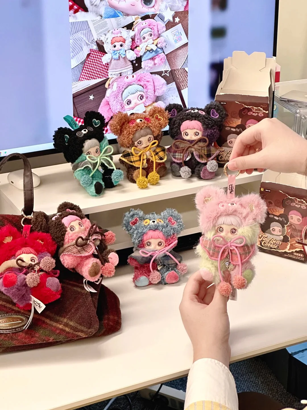 Maymei Tiny Bear Cookie Series Plush Blind Box - Image 3