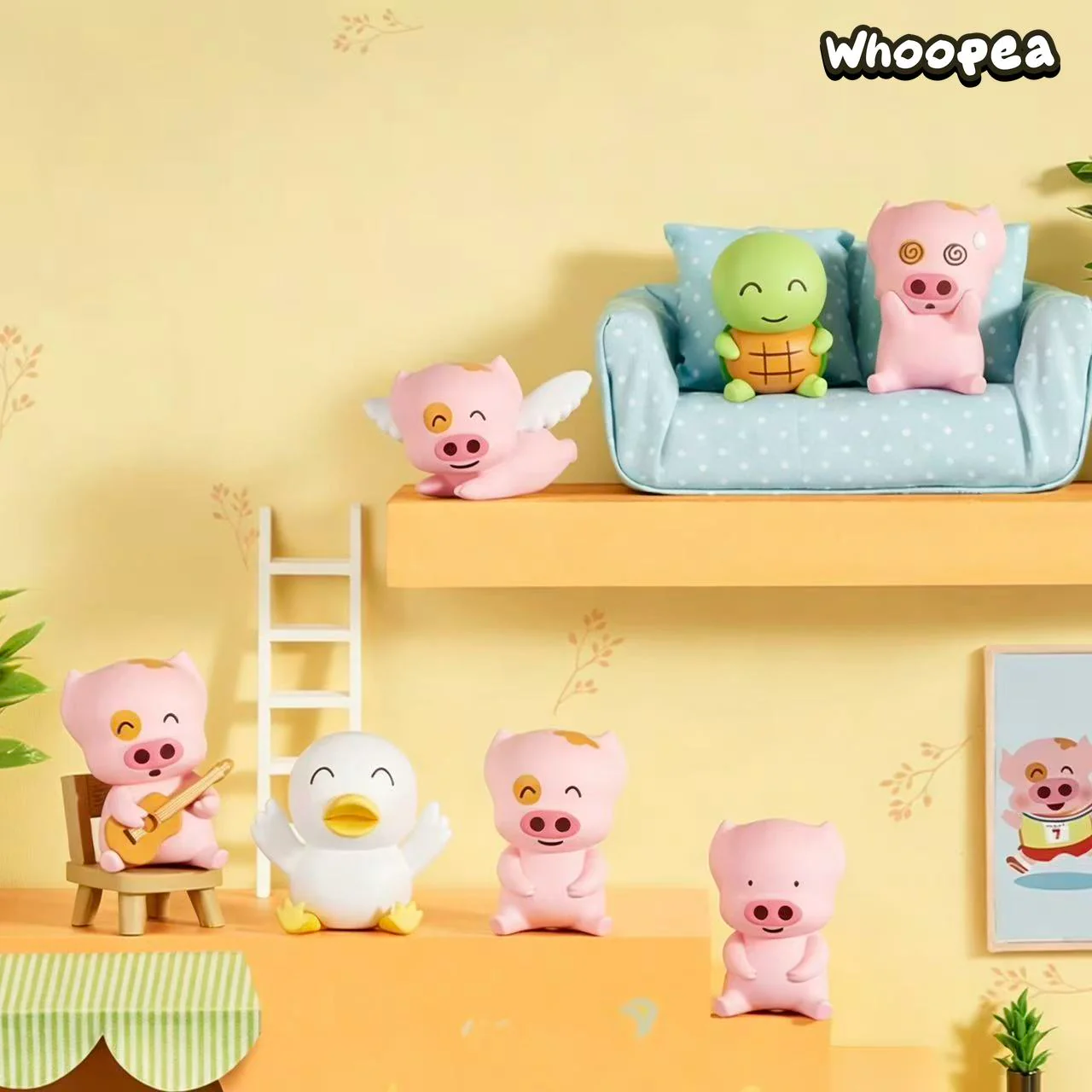 McDull Friends Sitting Together Series Mini Figure Blind Box - Image 5