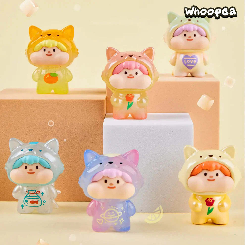 Meatball Cotton Fox Fairy Mini Beans Series PVC Figures, Blind Bag - Image 6