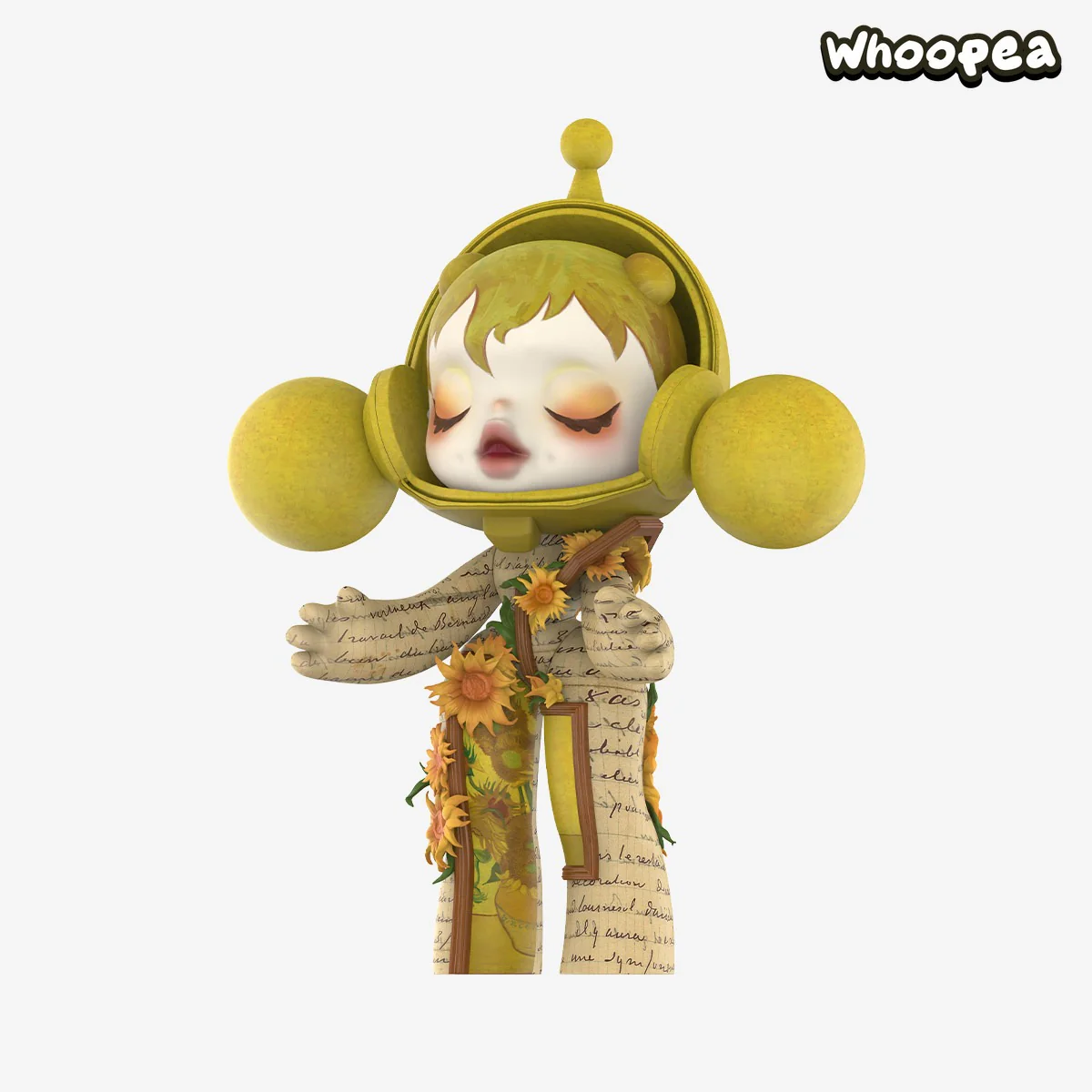 MEGA α SKULLPANDA 400% & 1000% Van Gogh Museum Sunflowers - Image 8