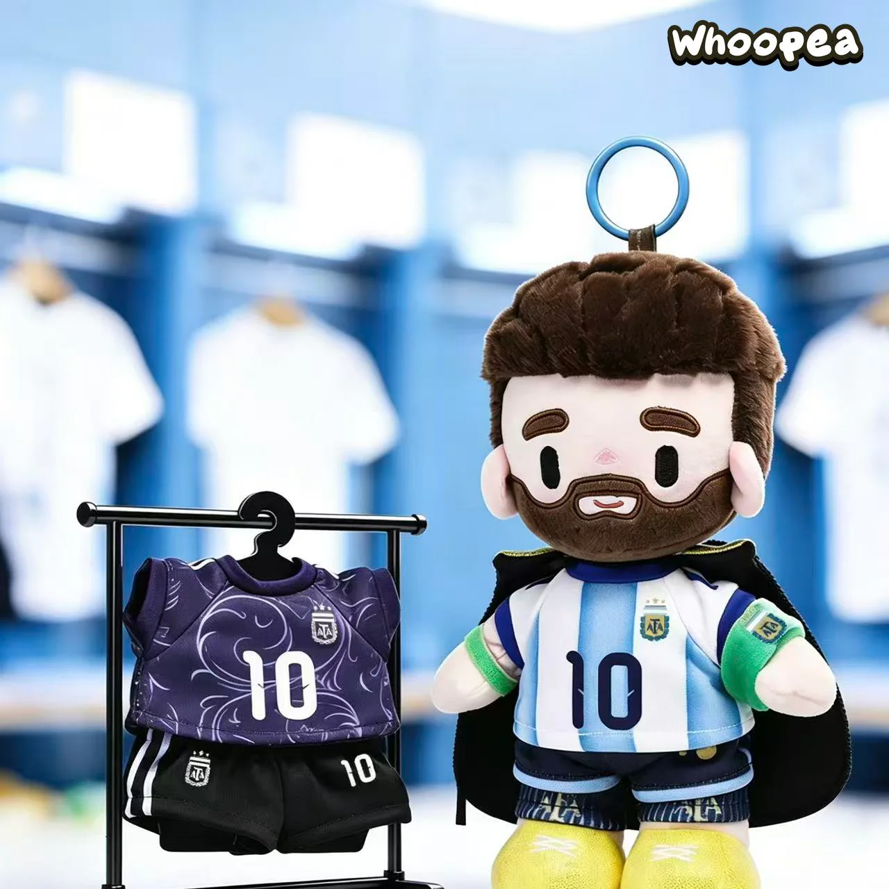 World Cup Messi Argentina National Team Series Plush Pendant - Image 4