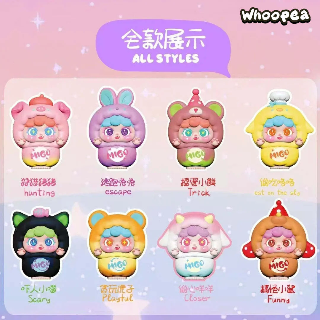 MIGO Mischievous Cute Mini Series Figures, Blind Box - Image 2