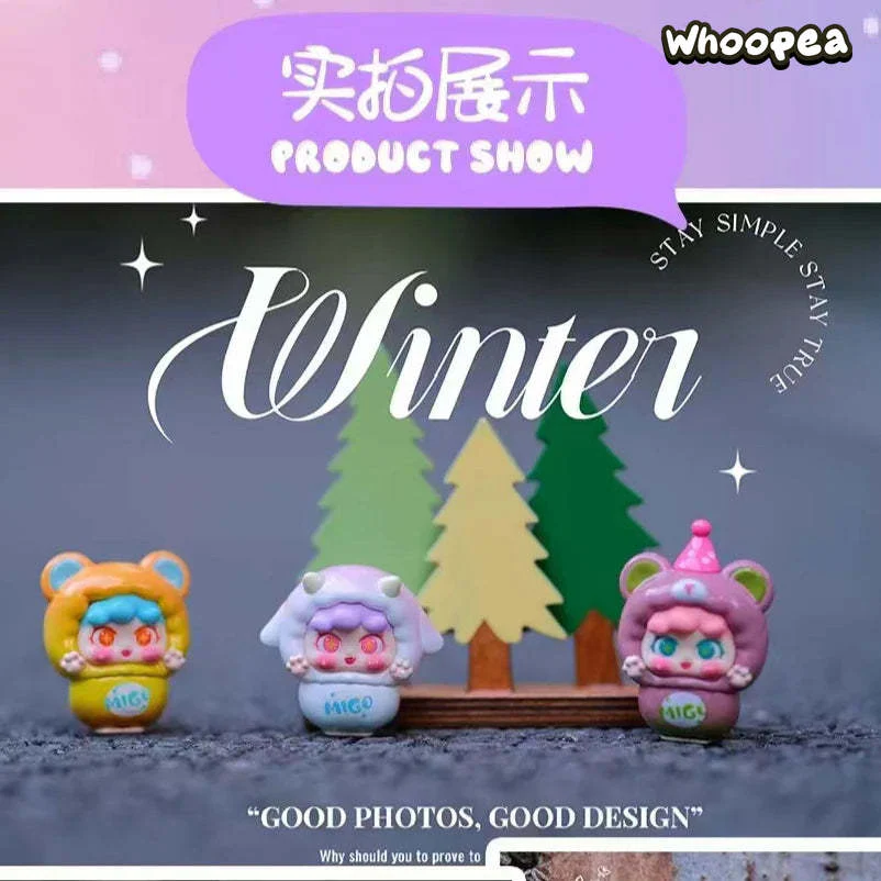 MIGO Mischievous Cute Mini Series Figures, Blind Box - Image 3