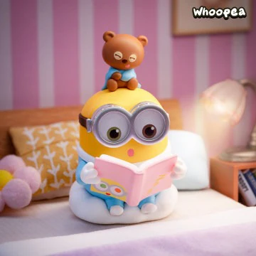 Minions Bedtime Stories by Bob and Tim Series Figures, Blind Box