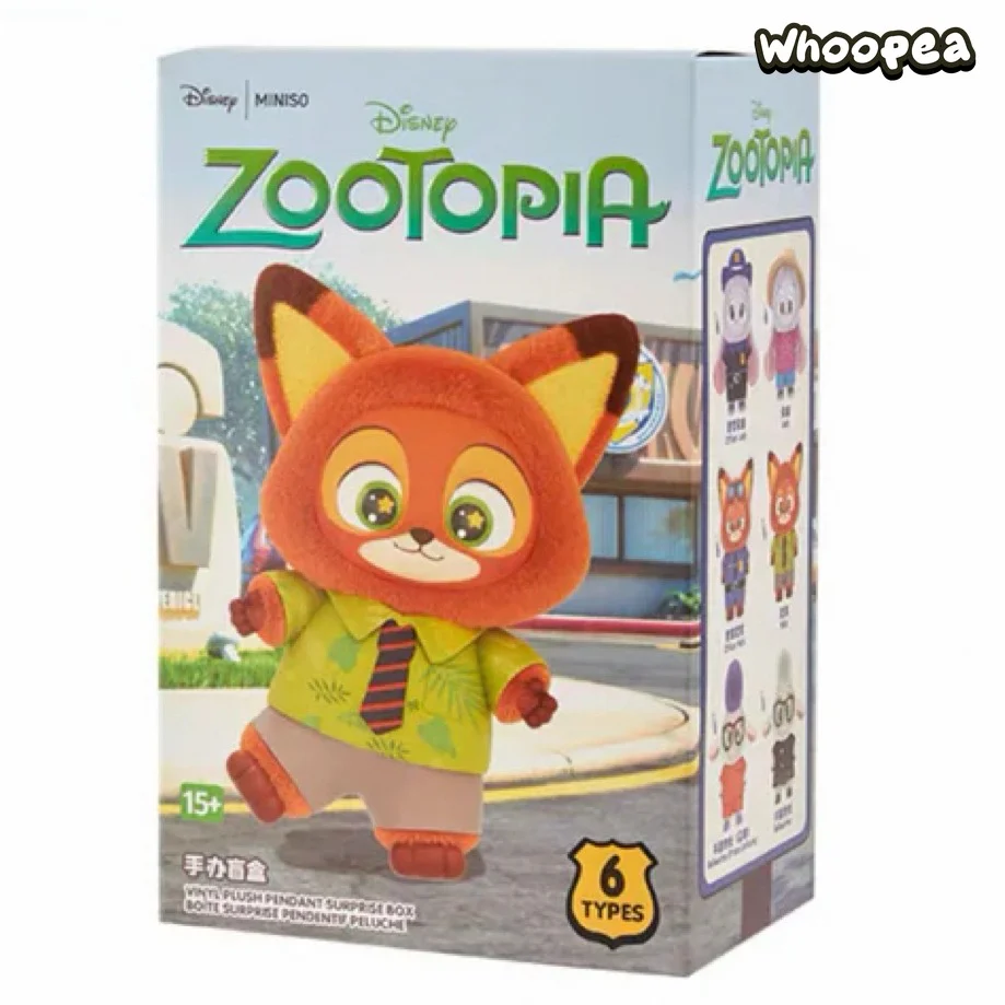 Miniso Zootopia Vinyl Plush Pendant Mystery Blind Box - Image 8