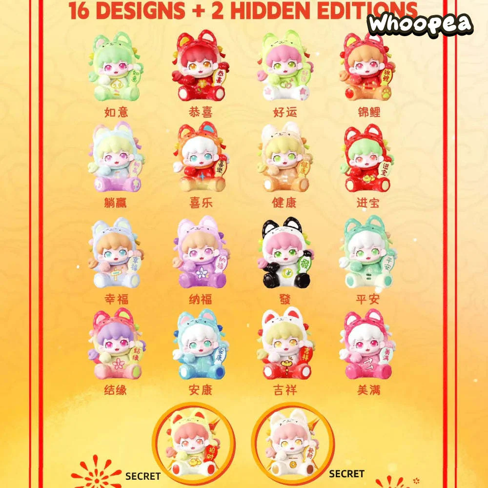 Mioco Lucky Cat Series Mini Bean Blind Box - Image 5