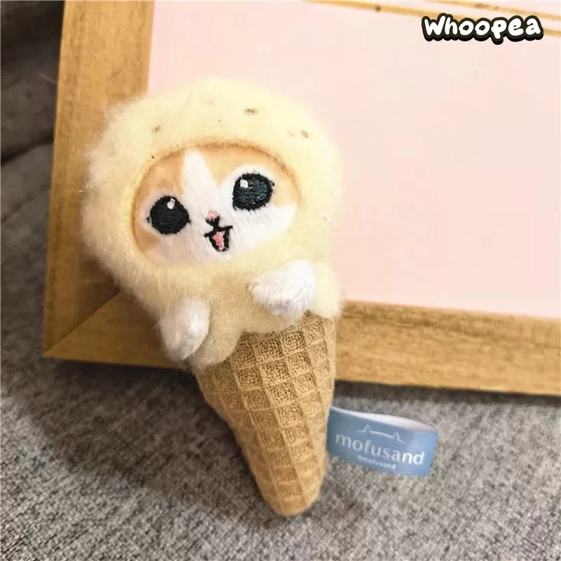 Mofusand Ice Cream Series Plush Fridge Magnet Blind Box - Image 4