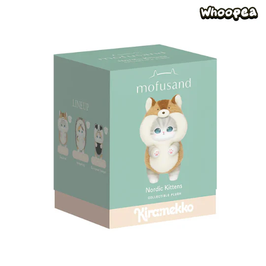 Mofusand Kiramekko Nordic Kittens Series Vinyl Plush Pendant Blind Box (PRE-ORDER) - Image 5