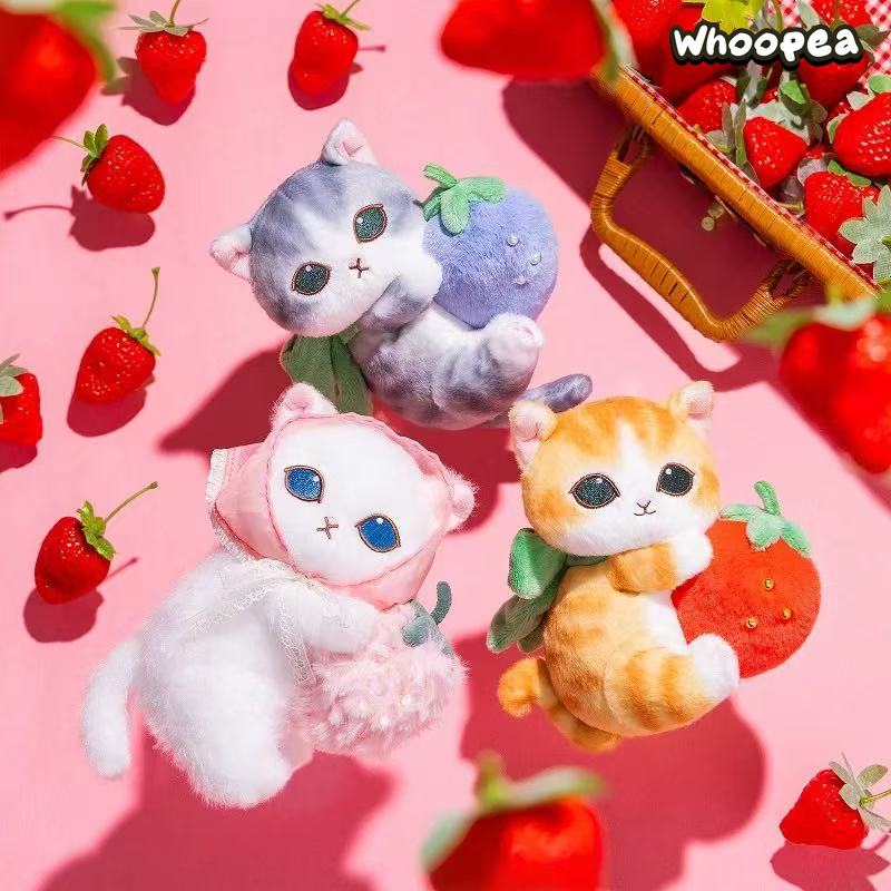 Mofusand MERCI STRAWBERRY V2 Series Plush Pendant (PRE-ORDER) - Image 3