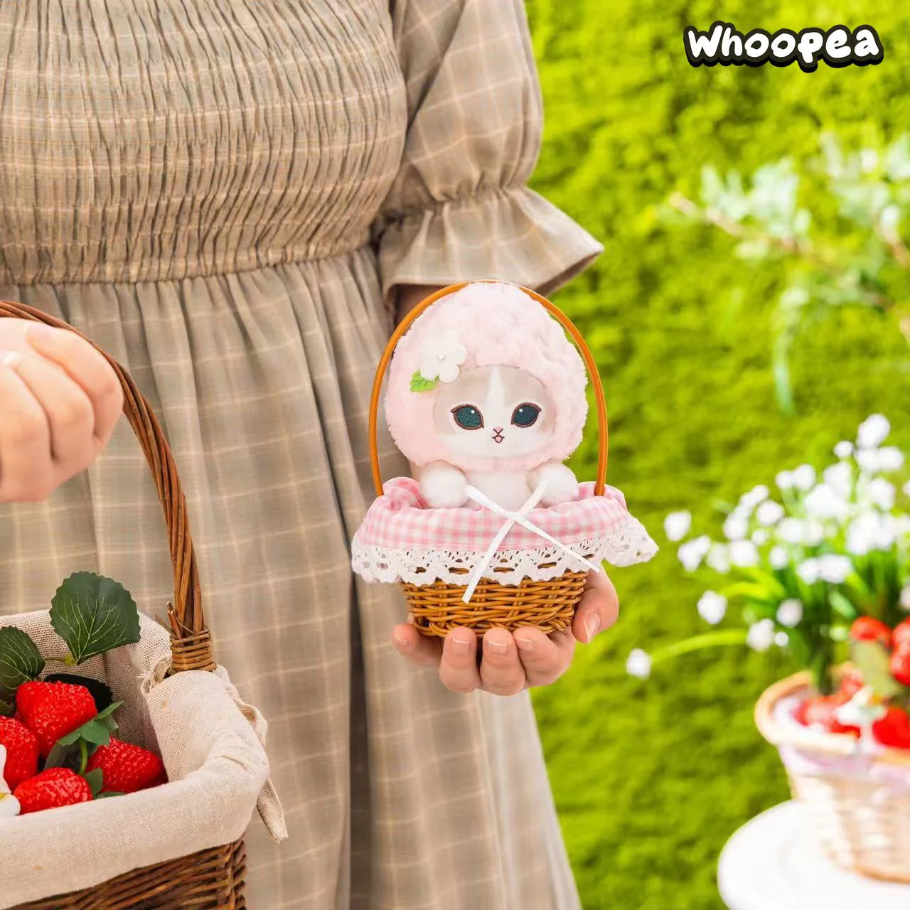 Mofusand MERCI STRAWBERRY Series Plush Pendant (PRE-ORDER) - Image 3