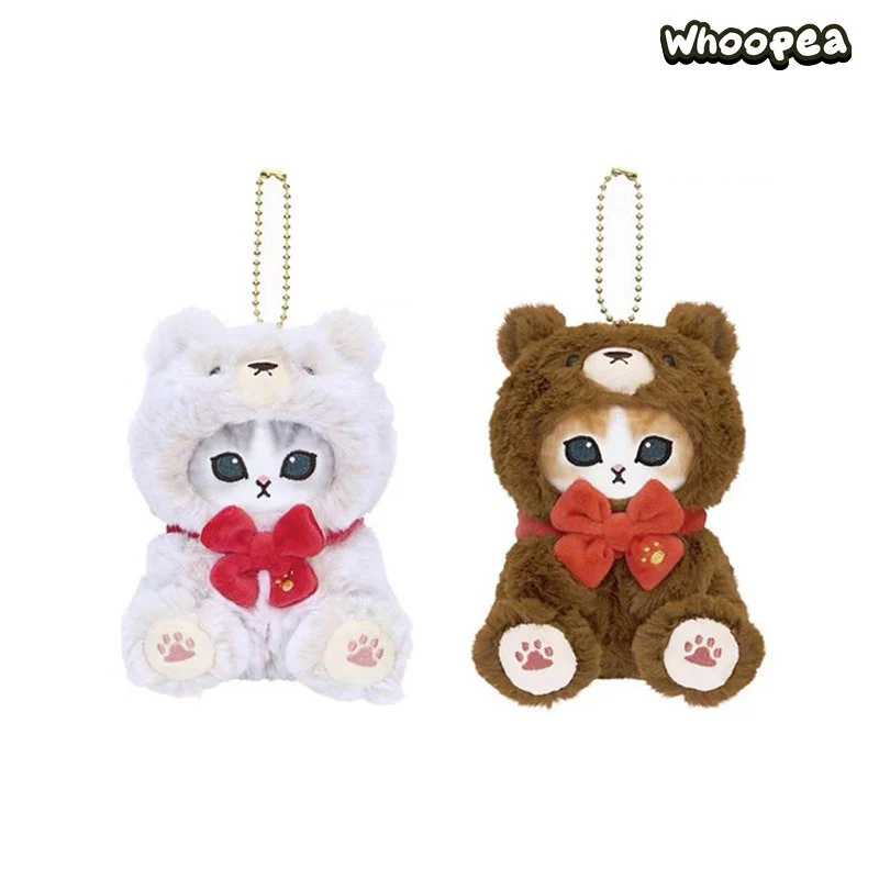 Mofusand Teddy Bear Nyan Series Plush Pendant - Image 2