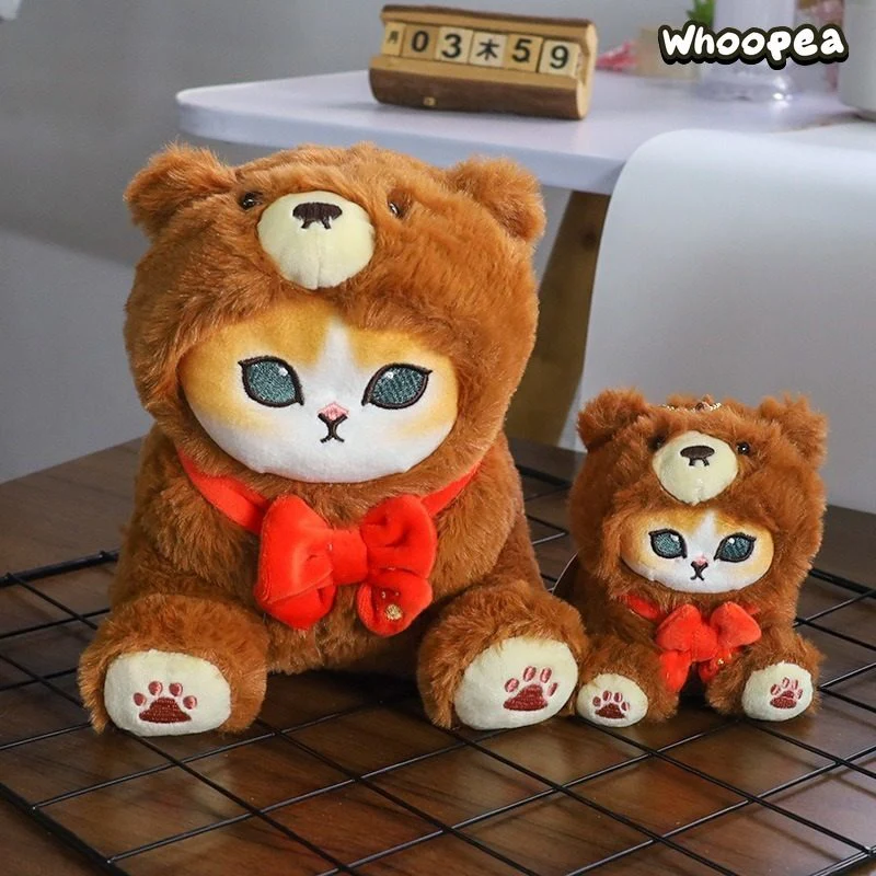 Mofusand Teddy Bear Nyan Series Plush Pendant - Image 3