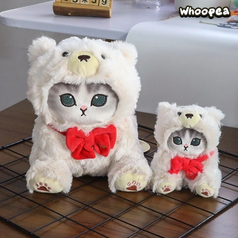 Mofusand Teddy Bear Nyan Series Plush Pendant - Image 4