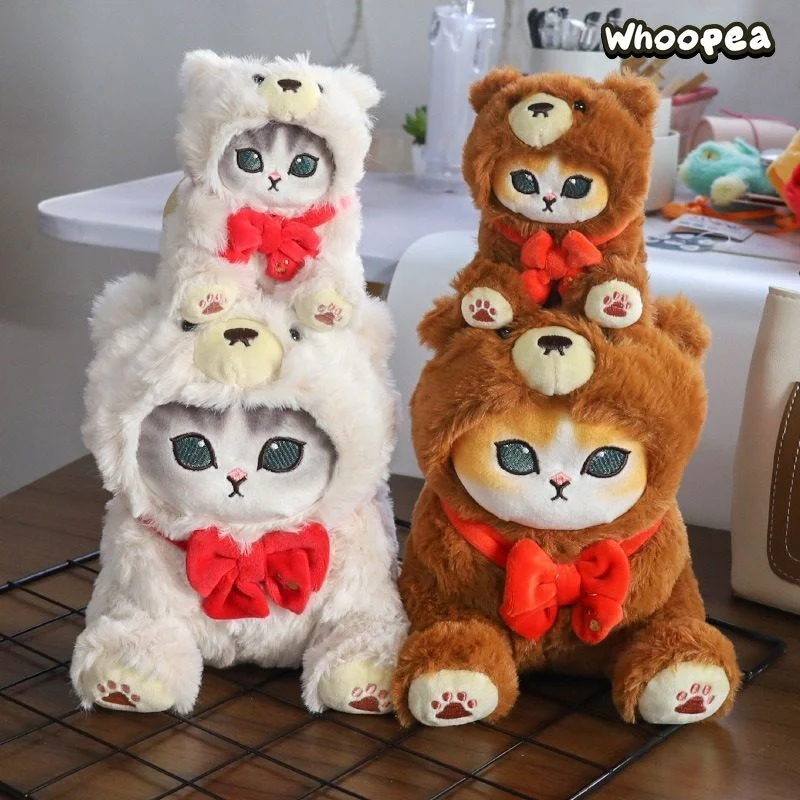 Mofusand Teddy Bear Nyan Series Plush Pendant - Image 5