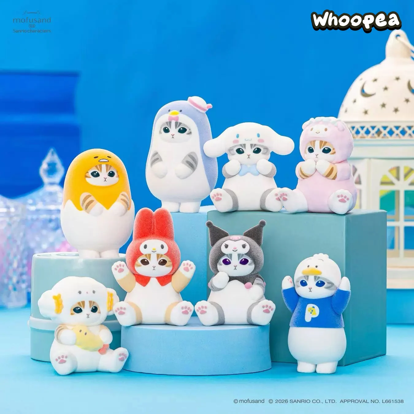 Mofusand x SANRI0 Characters Figure Blind Box (PRE-ORDER)