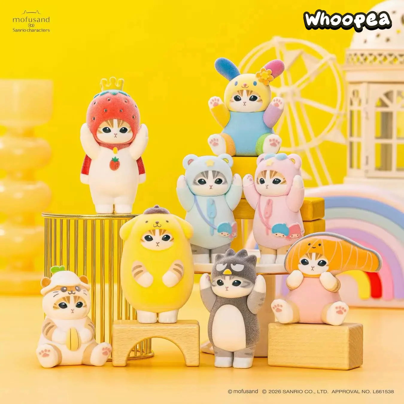 Mofusand x SANRI0 Characters Figure Blind Box (PRE-ORDER) - Image 3