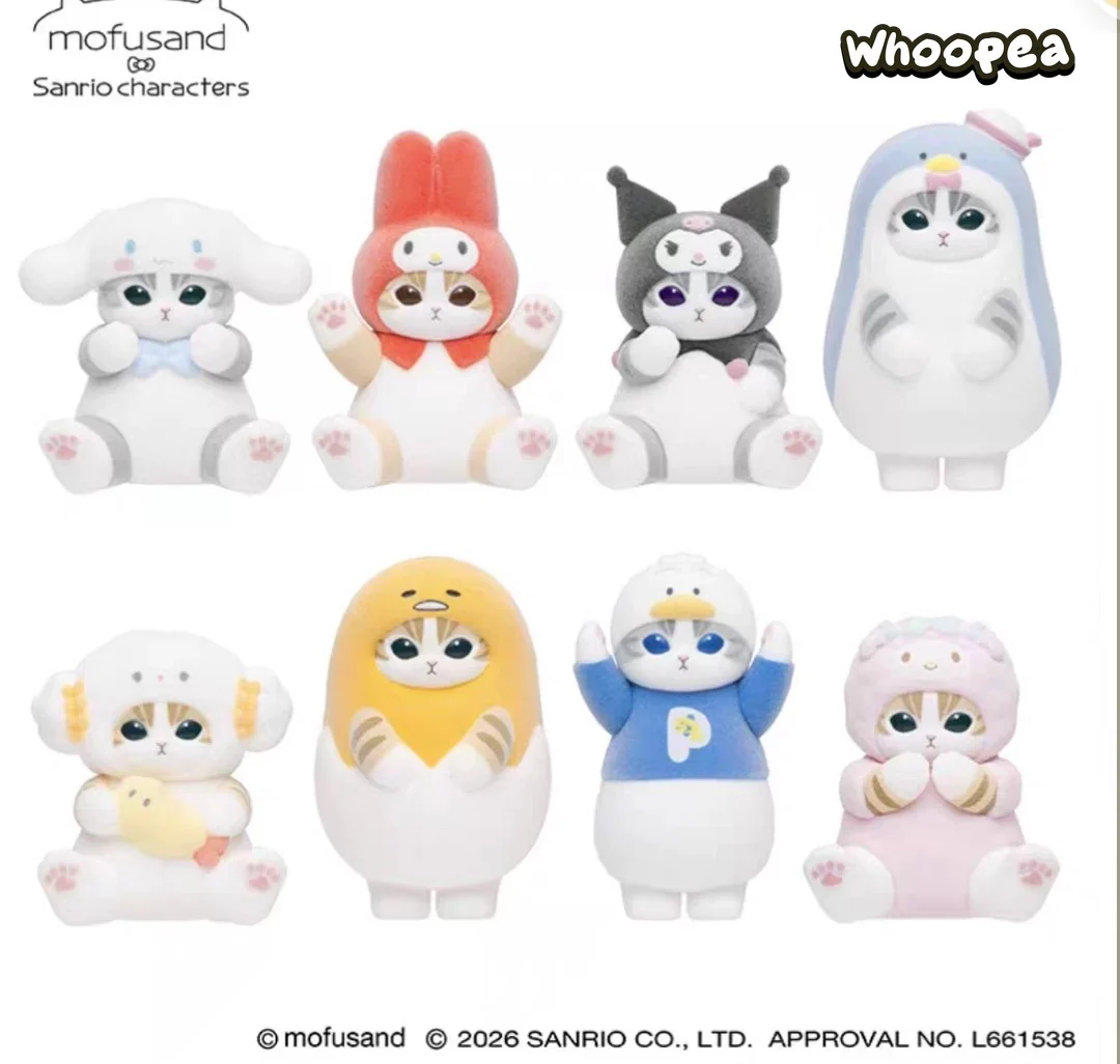 Mofusand x SANRI0 Characters Figure Blind Box (PRE-ORDER) - Image 4