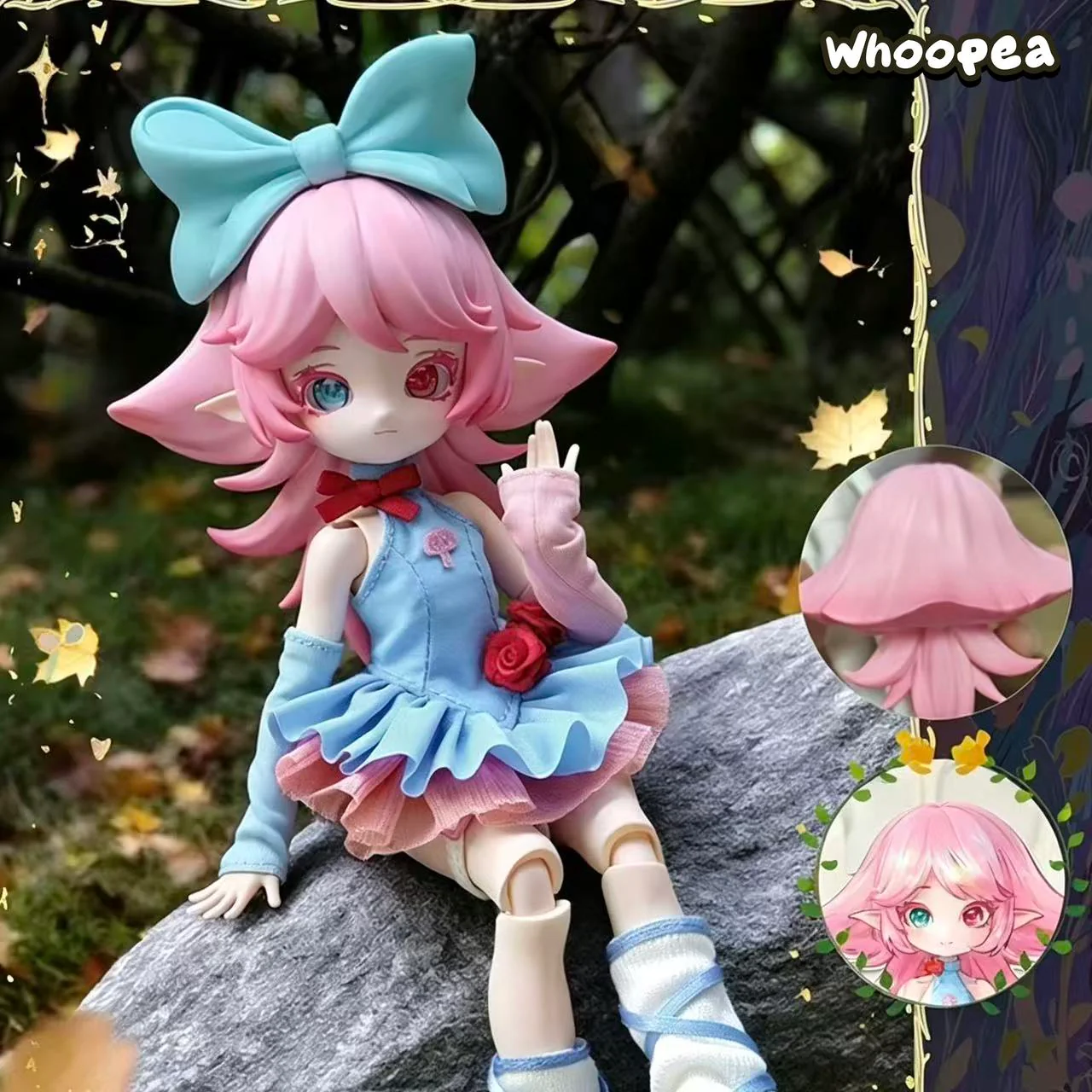 Mushroom Mycelium Naming Series 1/12 BJD Blind Box