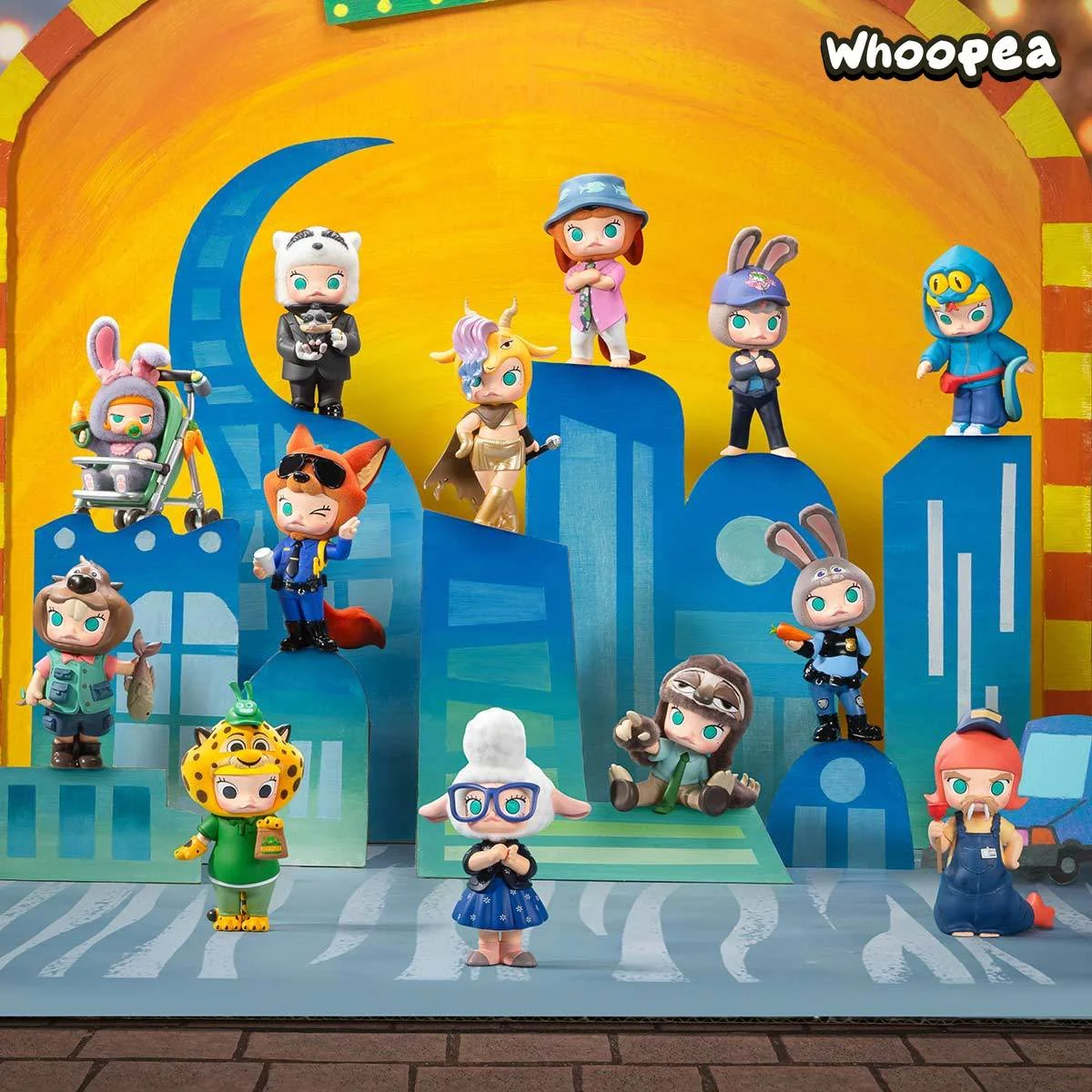 MOLLY × Zootopia Co-branded Series Figure, Blind Box - Image 4