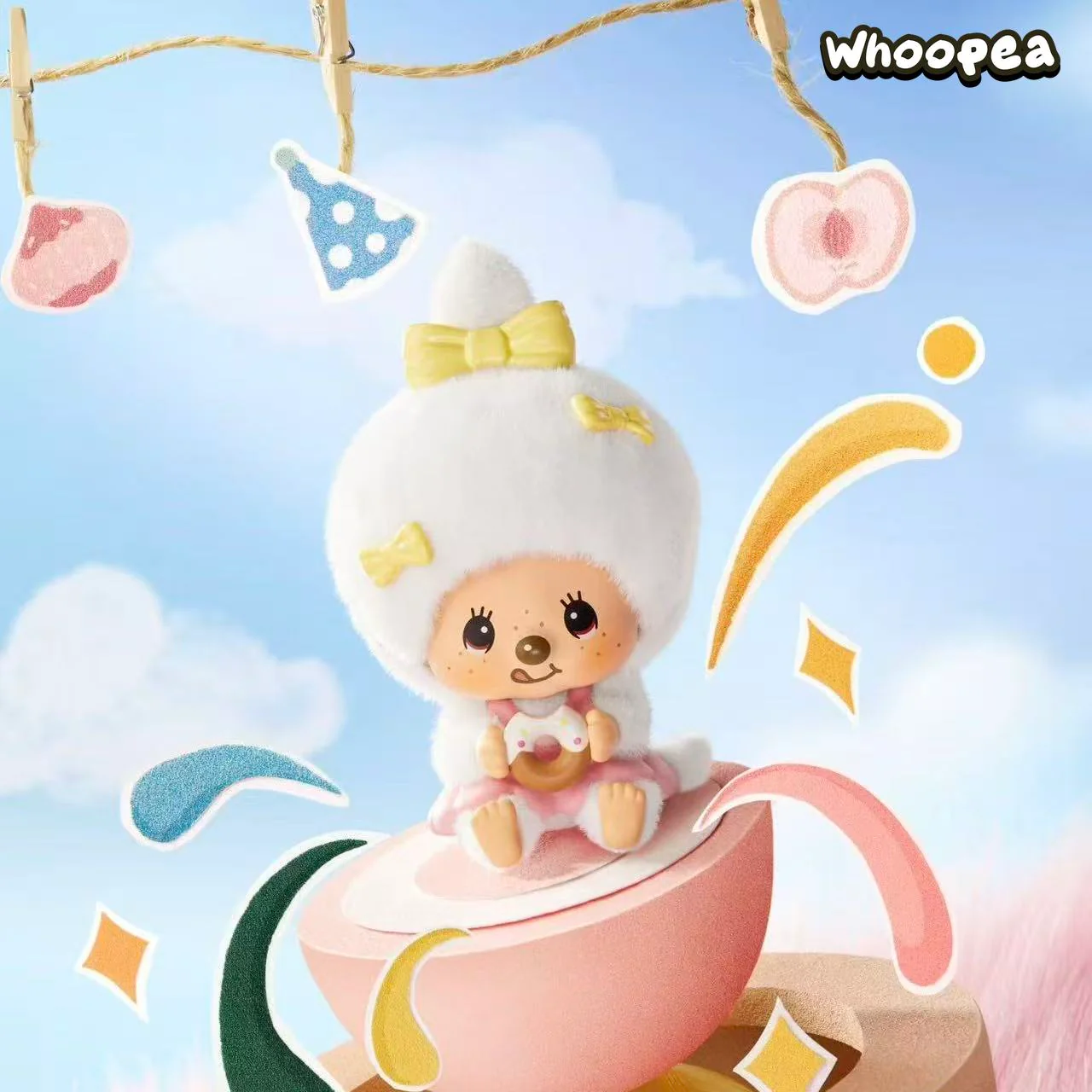 Monchhichi Coffee Farm Series Face‑changing Pendant Blind Box - Image 8