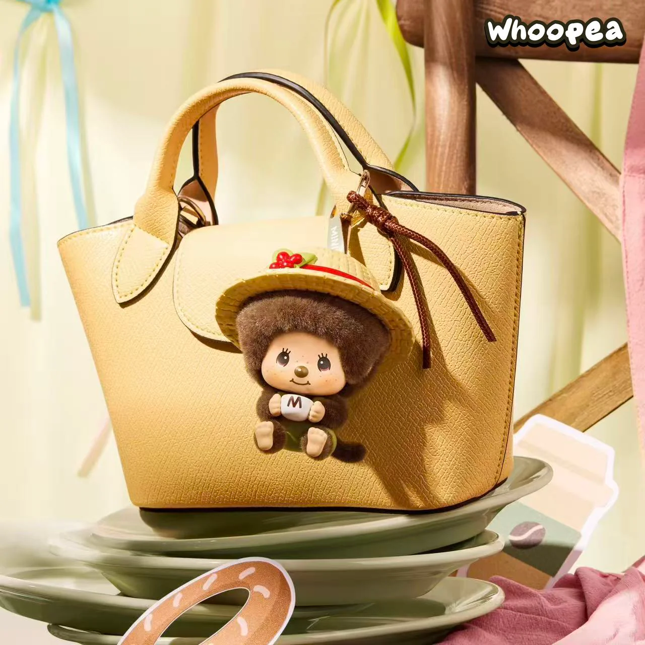 Monchhichi Coffee Farm Series Face‑changing Pendant Blind Box - Image 9