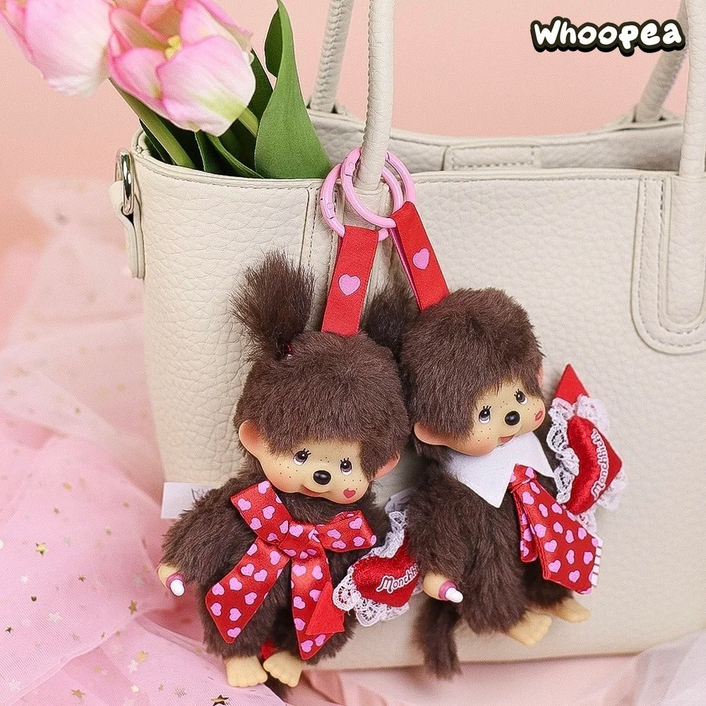 Monchhichi Kiss Love Series Plush Keychain - Image 4