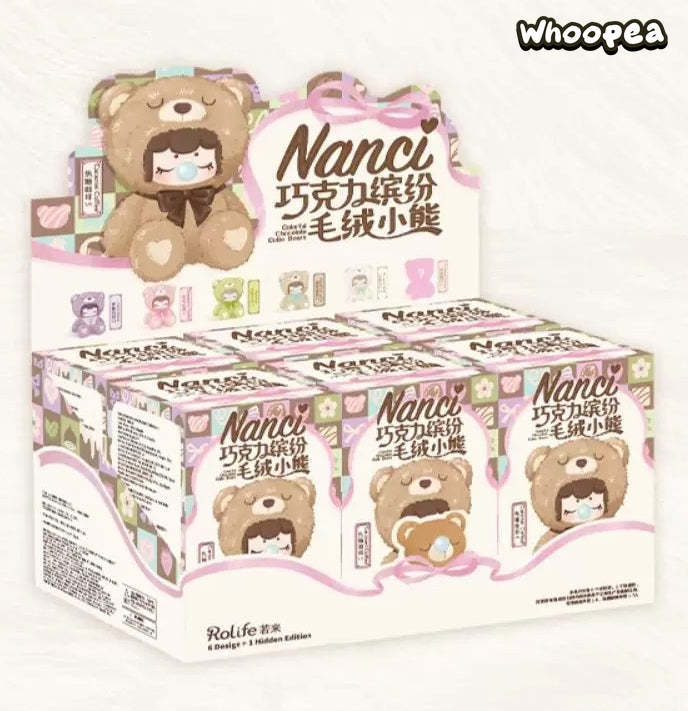 Nanci Colorful Chocolate Cutie Bears Series Plush Dolls, Blind Box - Image 12