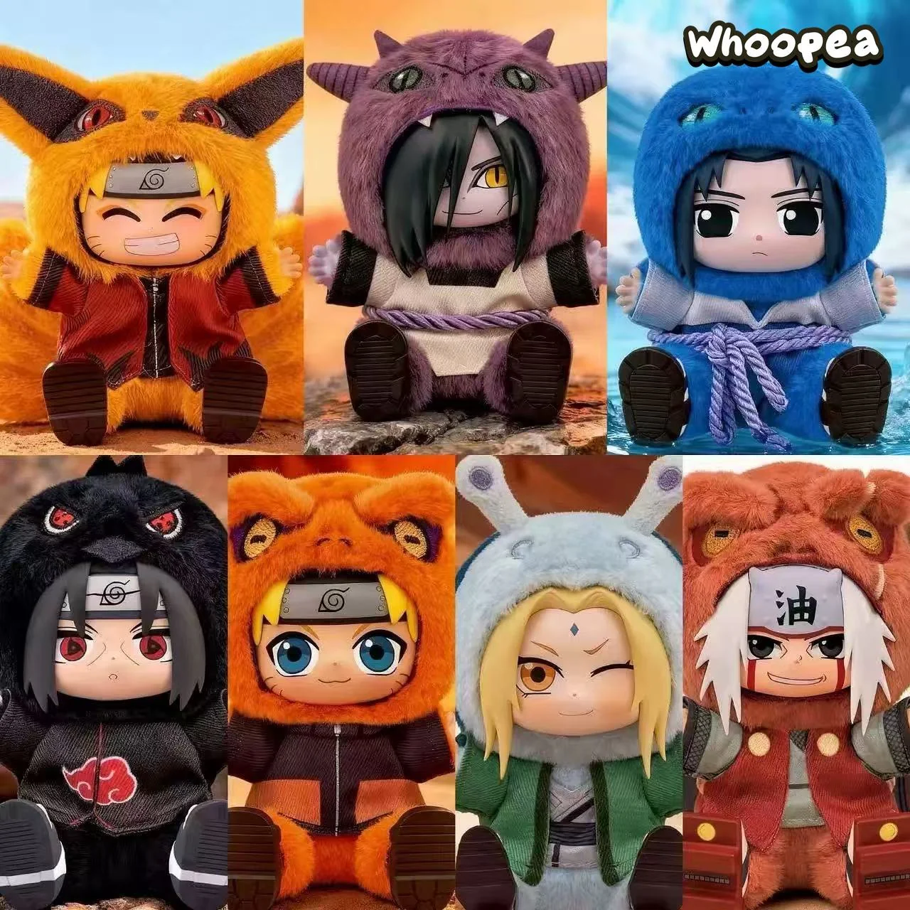 Naruto Beast Party V2 Series Plush Dolls, Blind Box - Image 8