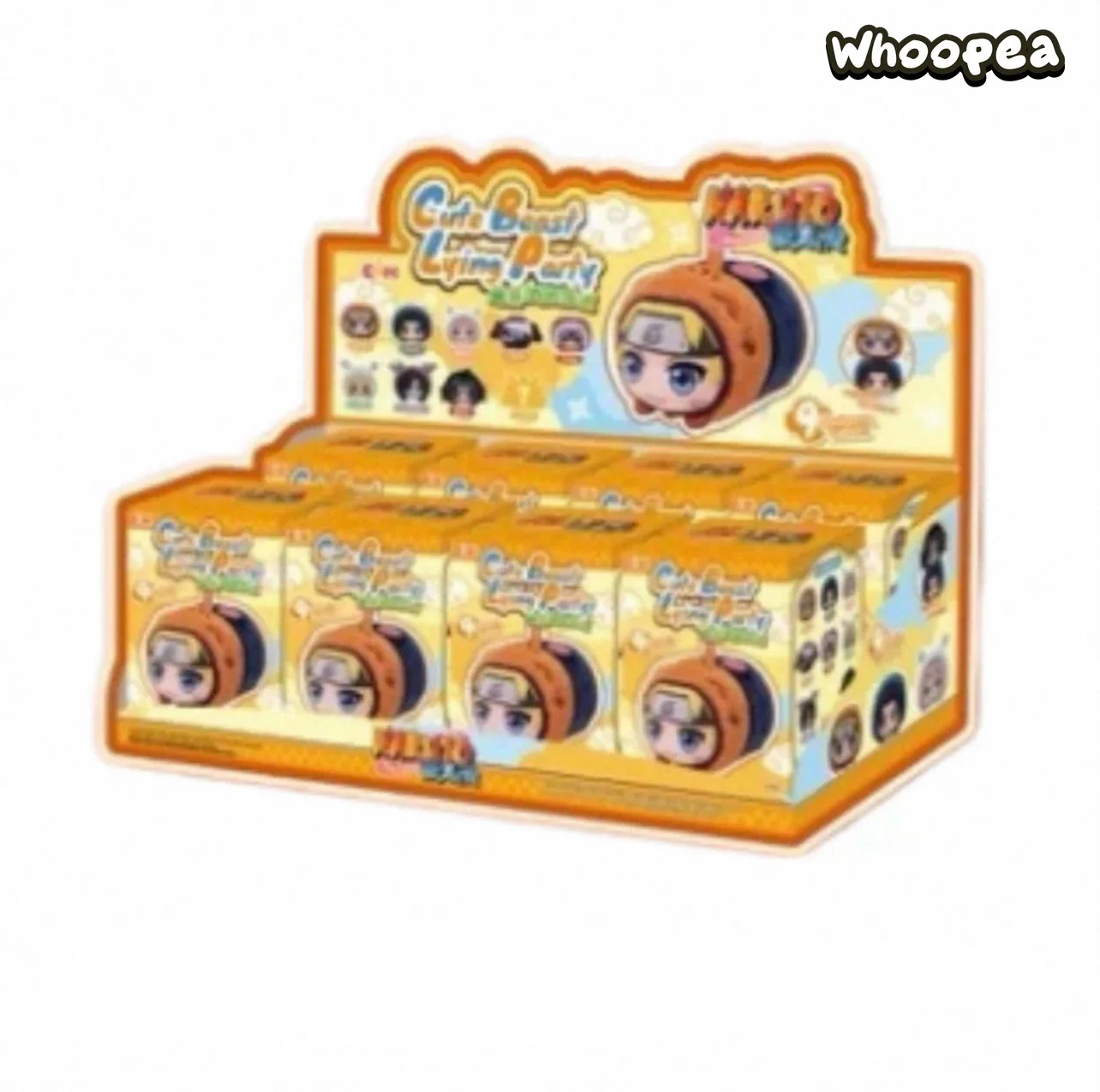 NARUTO Cute Beast Lying Party Series Plush Pendant Blind Box - Image 8