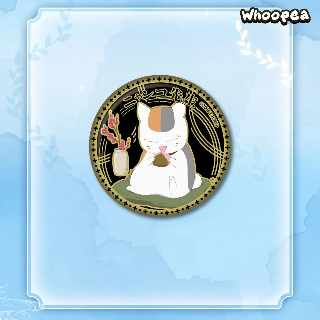 Natsume's Book of Friends Gilded Series Badge Blind Box - Image 3